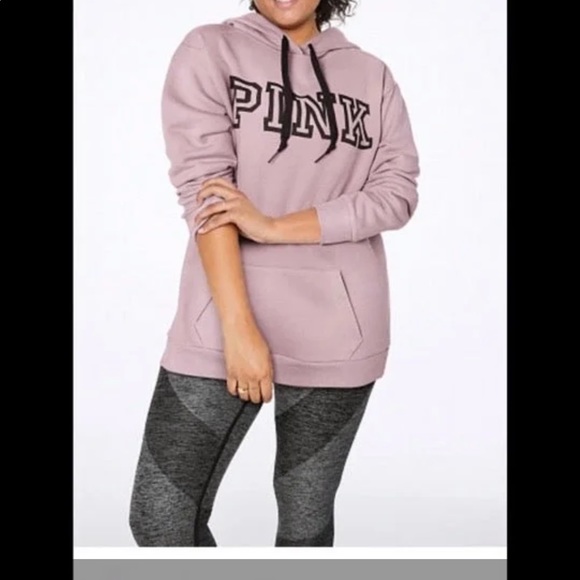 PINK Victoria's Secret Tops - Mauve colored PINK Everyday Lounge Campus Pullover